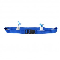 wizbiker Running/Triathlon Belt with Energy bar holder Blue